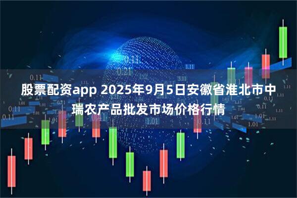 股票配资app 2025年9月5日安徽省淮北市中瑞农产品批发市场价格行情
